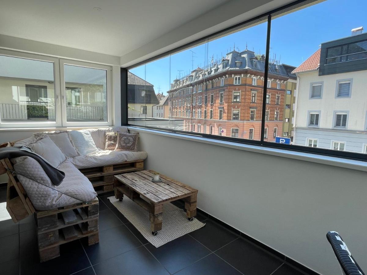 Moderne Stadtwohnung Inkl. Tiefgaragenplatz Bregenz Exteriér fotografie